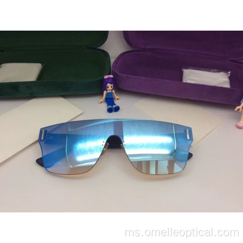 Goggle Rimless Sunglasses Aksesori Fesyen Borong